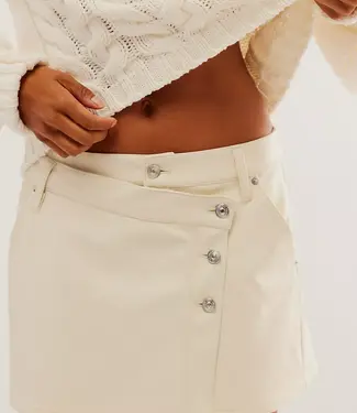 Free People Wynne Vegan Skirt