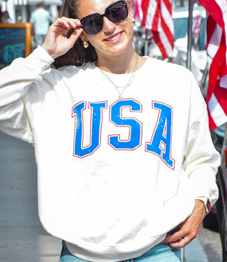 Z Supply USA Sunday Sweatshirt