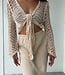 Amalfi Crochet Tie Top