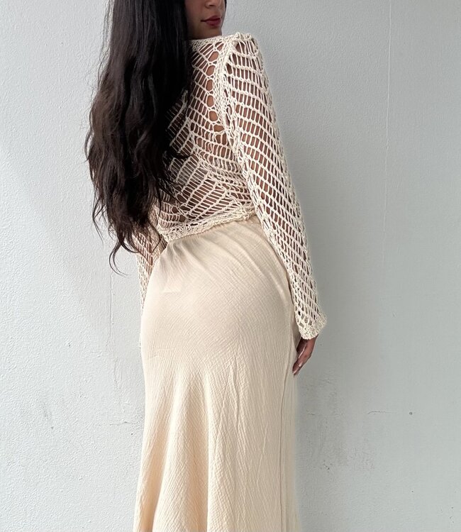 Amalfi Crochet Tie Top