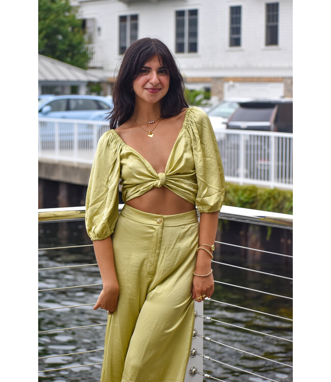 Maia Off Shoulder Tie Top