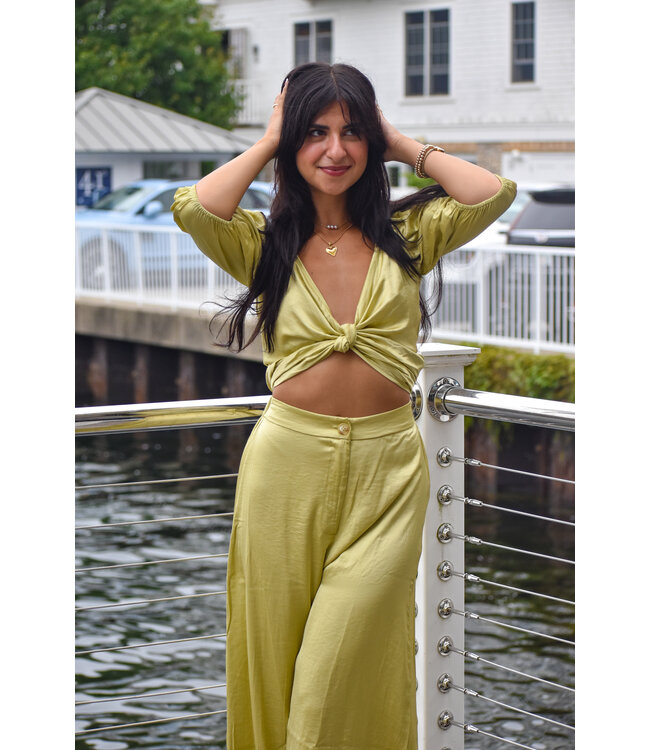 Maia Off Shoulder Tie Top