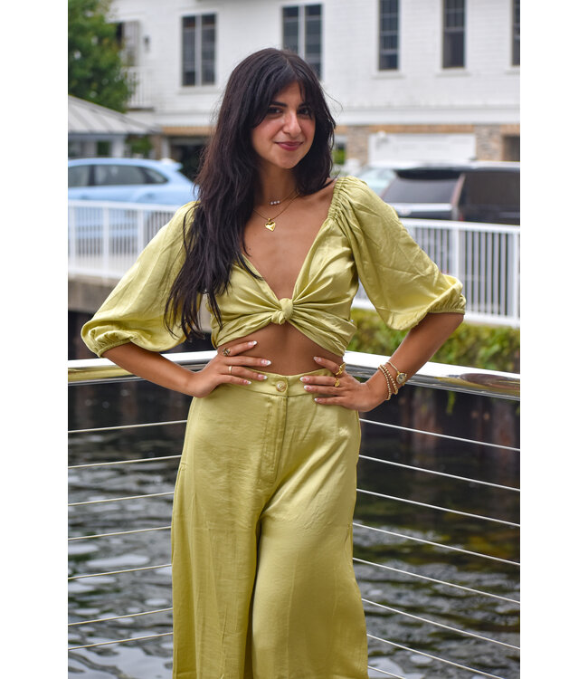 Maia Off Shoulder Tie Top