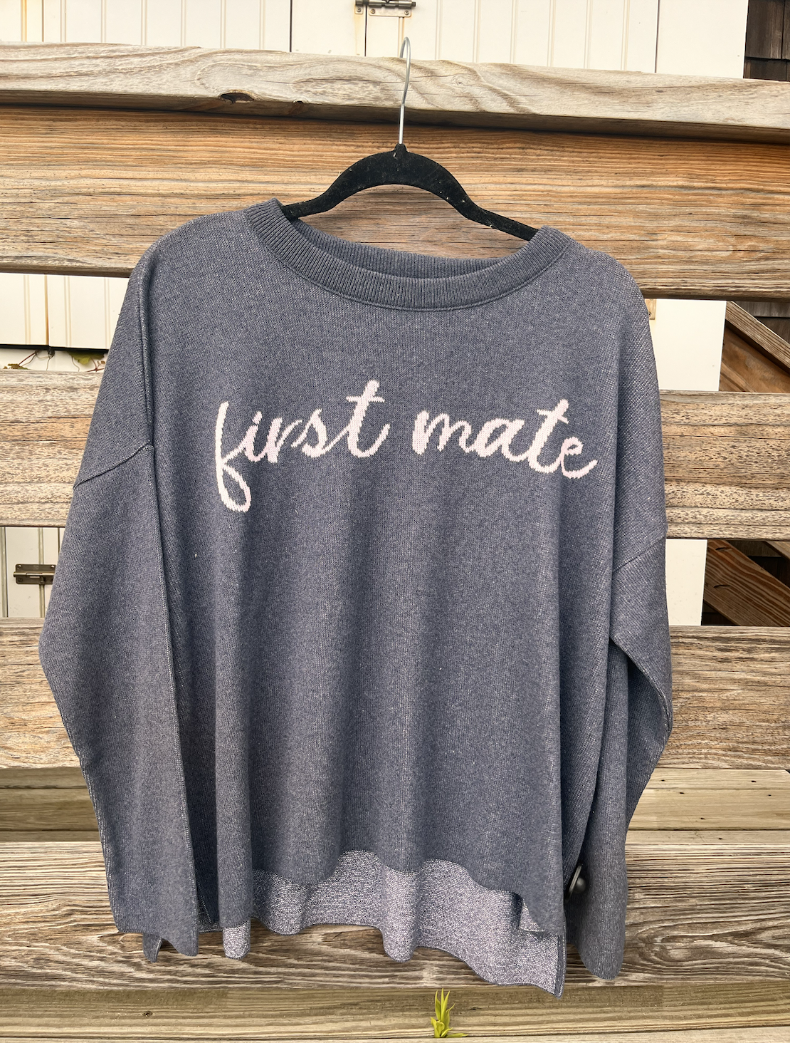 Official First Mate Sweater - Rochelle's Boutique