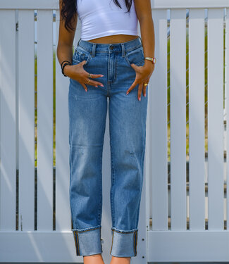 Daze Denim Eastside High Rise Loose