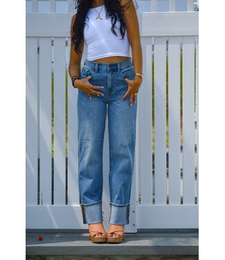 Daze Denim Eastside High Rise Loose
