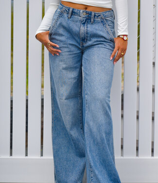 Daze Denim The Kickback High Rise Palazzo