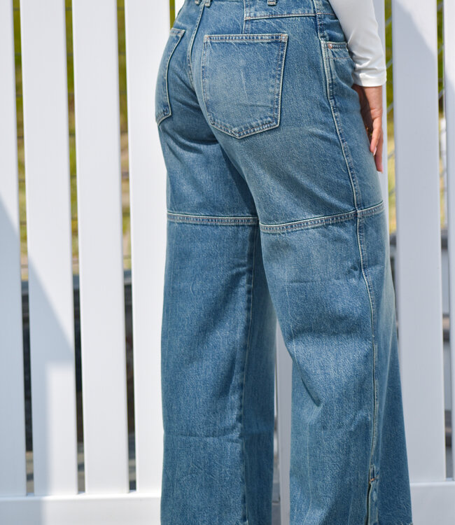 Benji Relaxed Wide Leg Jeans