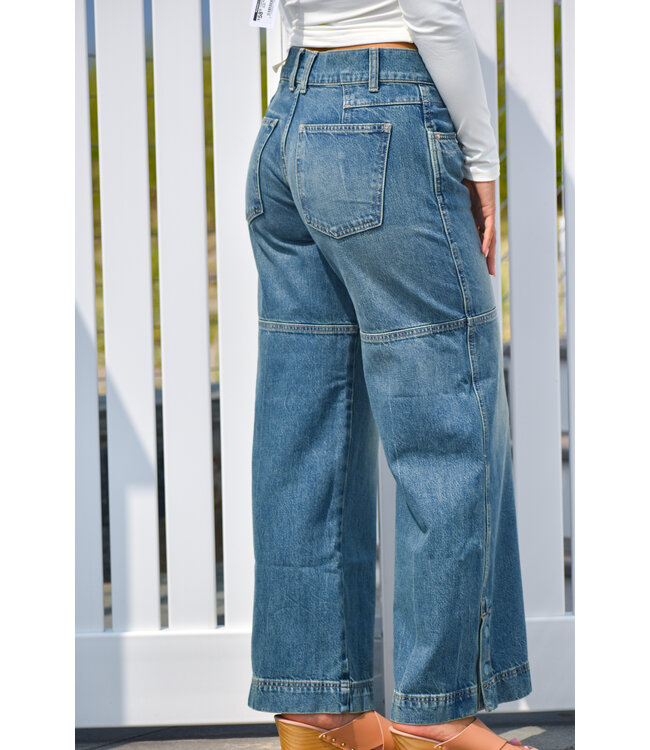 Benji Relaxed Wide Leg Jeans