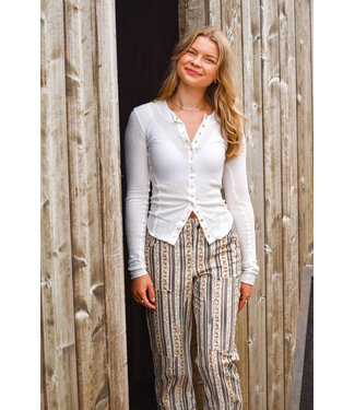 Free People Super Sonic Printed Slim