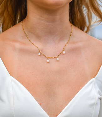 Salty Cali Lunar Charms Necklace