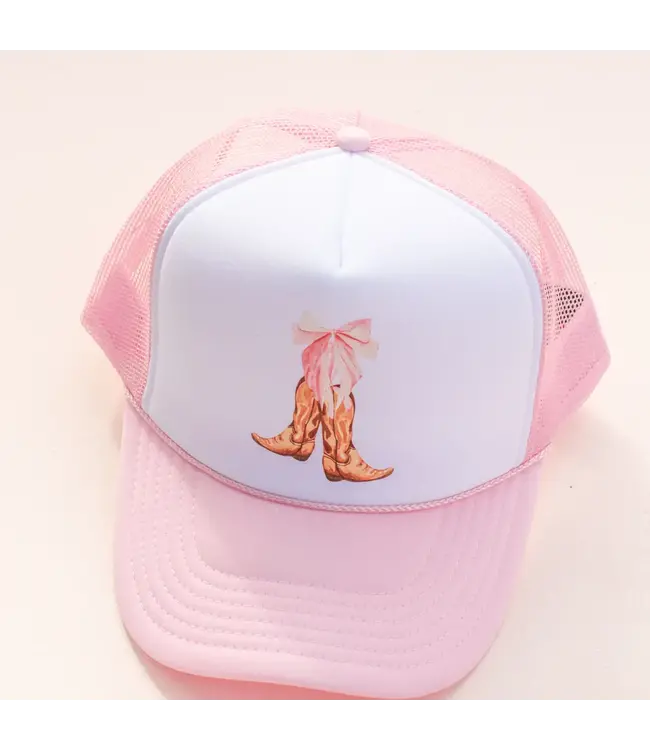 Coquette Bow Trucker Hat