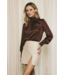 Maeve Faux Leather Mini Skirt