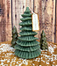 Tall Holiday Tree Totem Candle