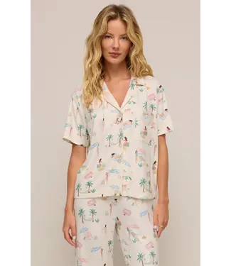 Z Supply Beach Days Pj Top