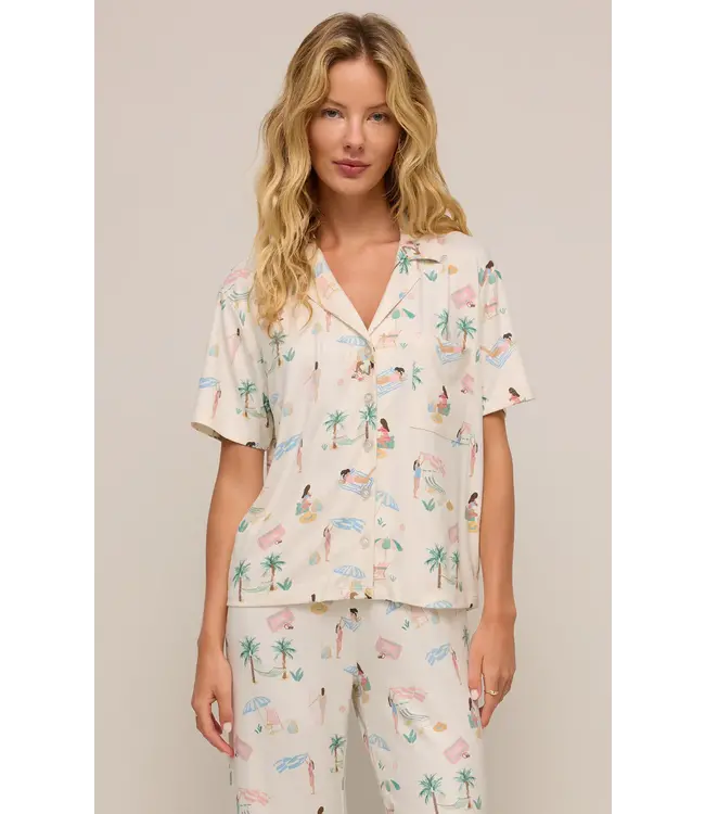 Beach Days Pj Top