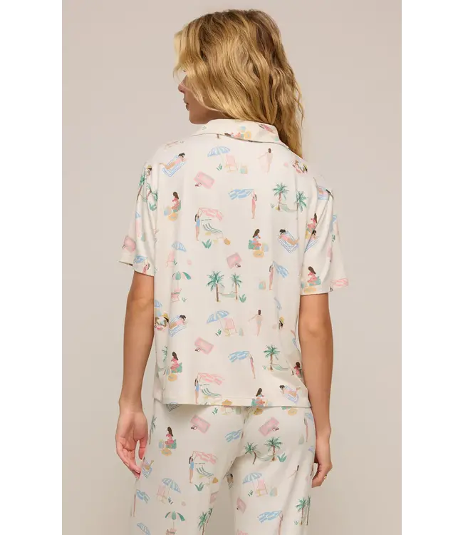 Beach Days Pj Top