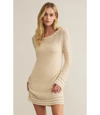 Z Supply Calabria Crochet Mini Dress