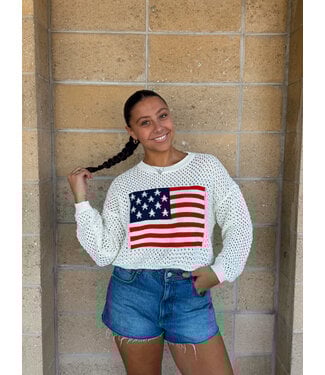 Americana Knit Sweater