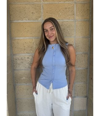 KLESIS Jackie Button Top