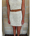 Rochelle Crochet Shell Mini Skirt