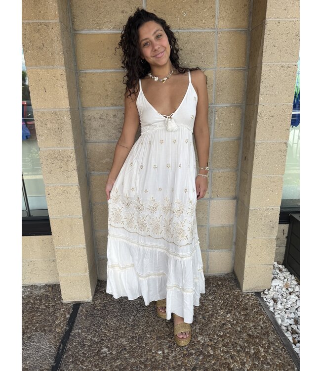Athena Beaded Maxi Dress