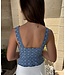 Sophia Denim Corset Top