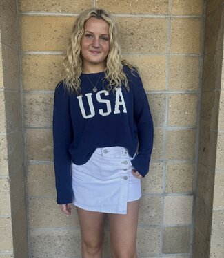 Z Supply Sienna USA Sweater