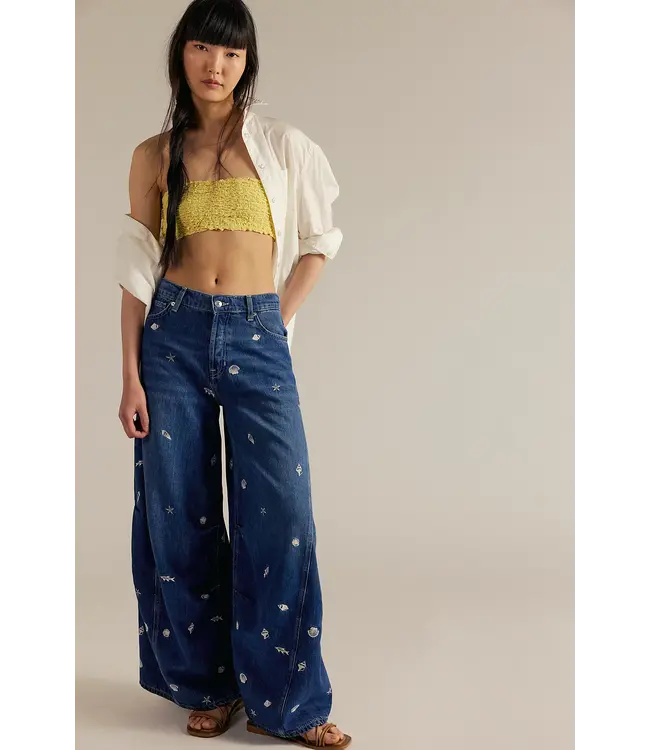 Westward Embroidered Jean