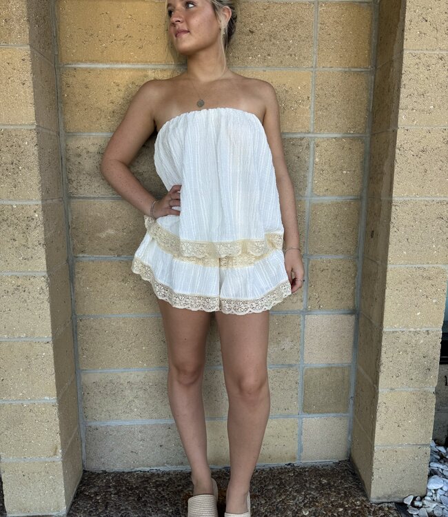 So True Lace Romper