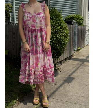 Free People Moon Phase Printed Midi