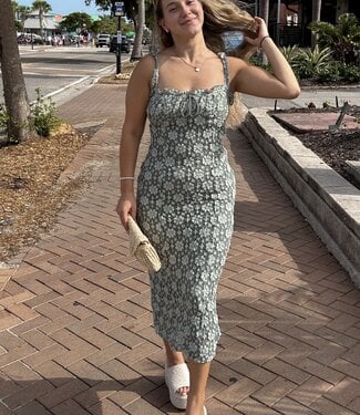 Free People Lucinda Lace Midi