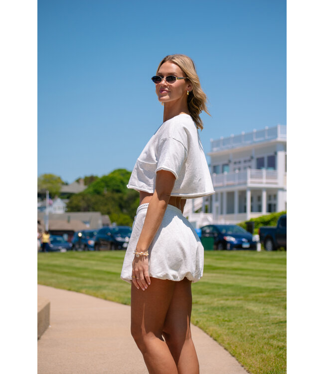 Bella Knit Bubble Hem Skirt