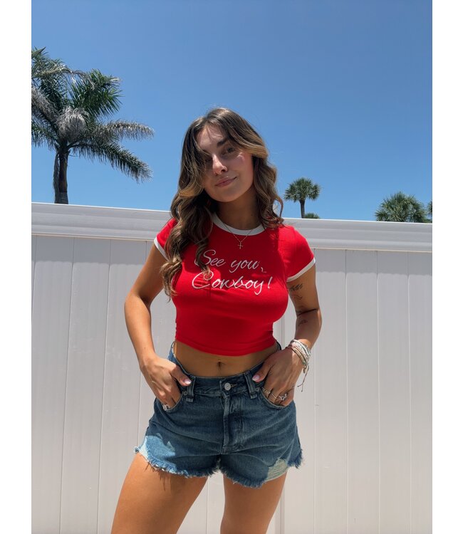 See You Cowboy Tee