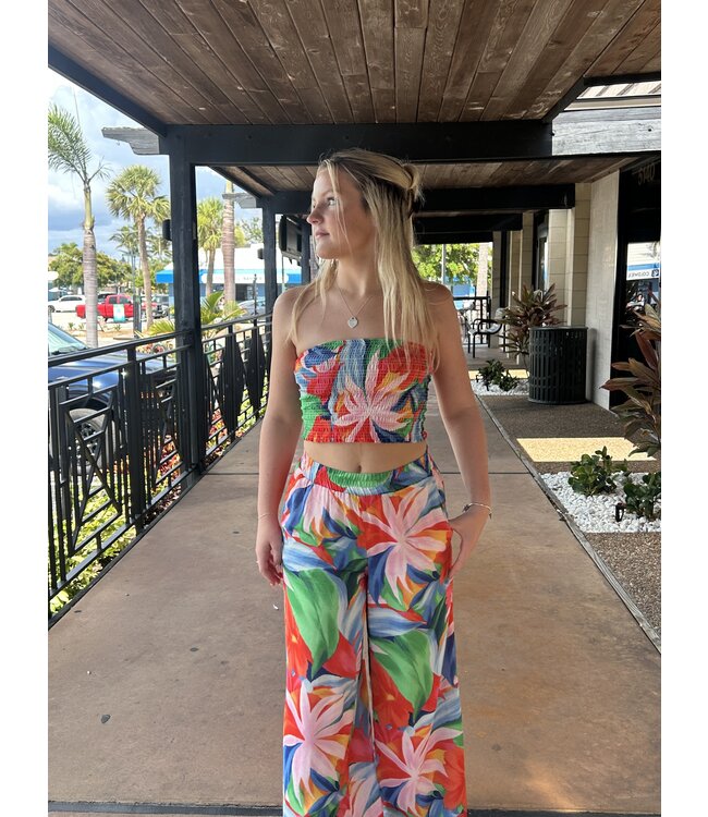 Bijou Villa Floral Top