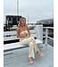 Krista Cotton-Linen Sweater Set