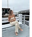 Krista Cotton-Linen Sweater Set