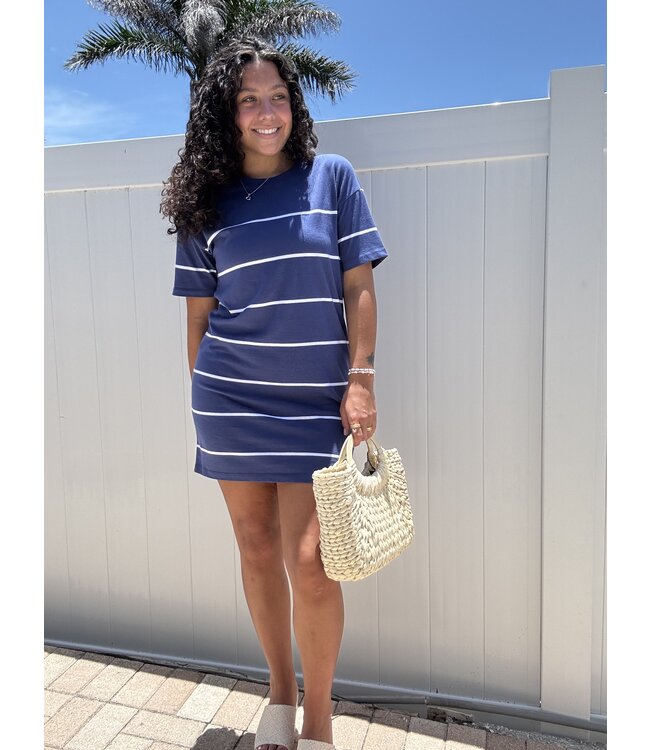 Sway Stripe Mini Dress