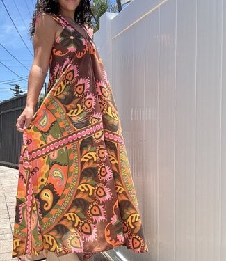 Gold & Silver Solany Dress