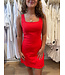 Flat White Caroline Peyton Dress