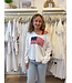 American Flag Boxy Sweater