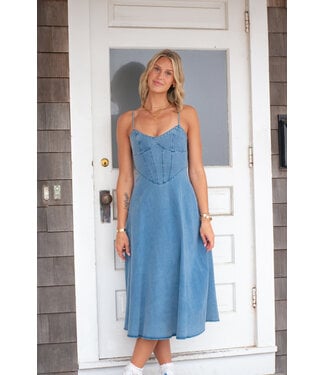 KLESIS Dakota A Line Midi Dress