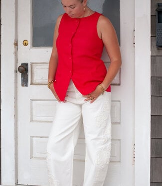 Aureum Abby Linen Vest