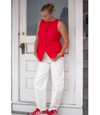 Aureum Abby Linen Vest