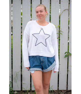 Z Supply Sienna Lucky Star Sweater