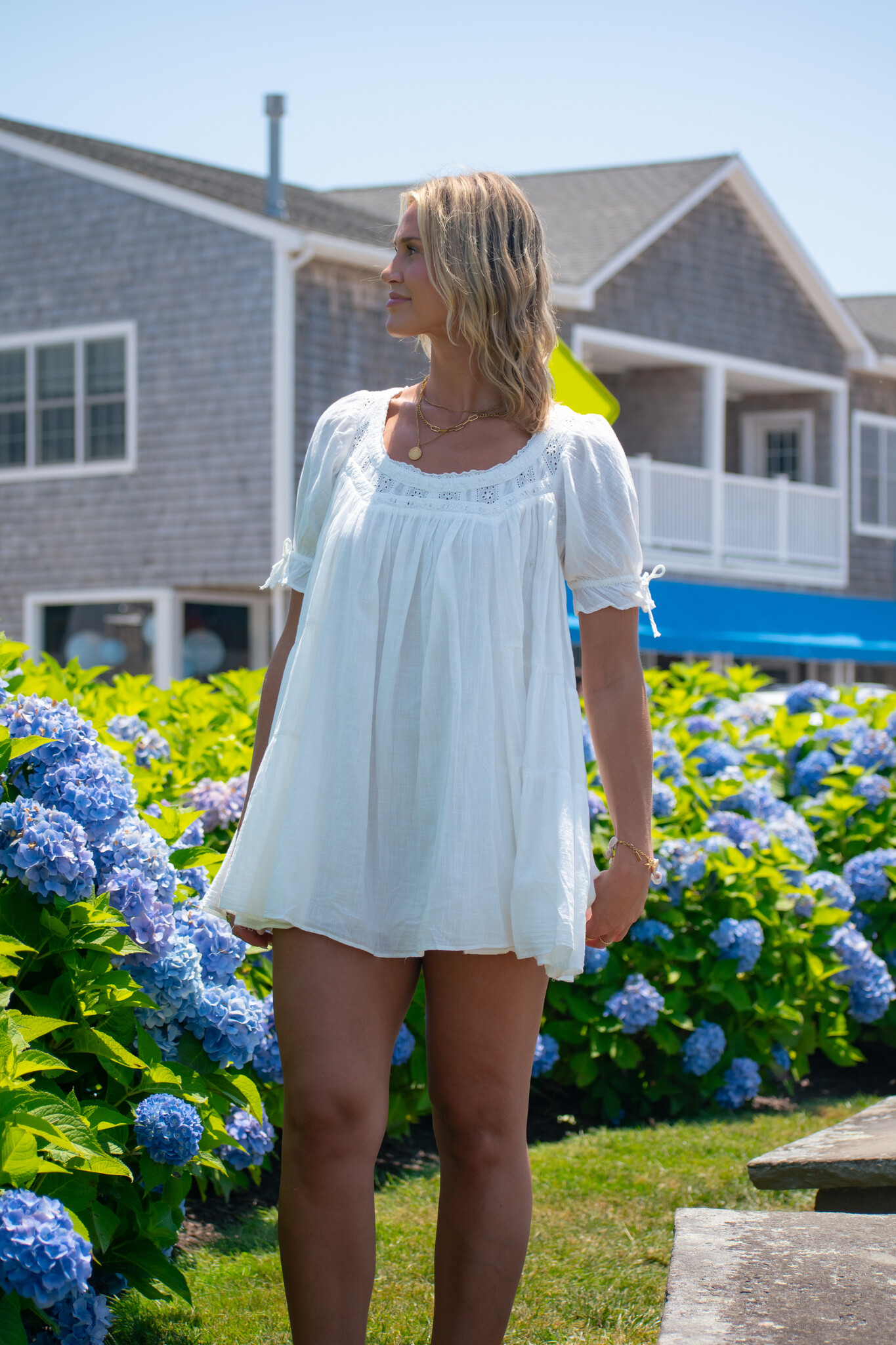 what is a chiffon dress Long Sleeve 5XL / Champagne Blue_Maternity_Dress with its generous flow Color:Nude/Champagne Connected Apparel Dress Business