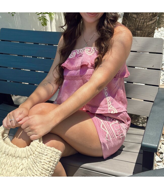 Penelope Embroidered Top