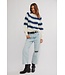 Frankie Cable Striped Pull Over