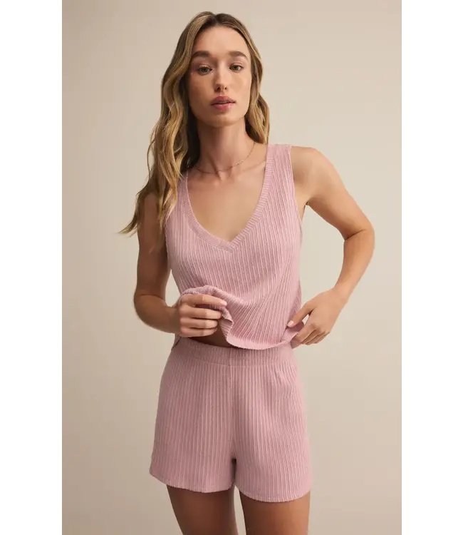 Sloane V-neck Rib Tank