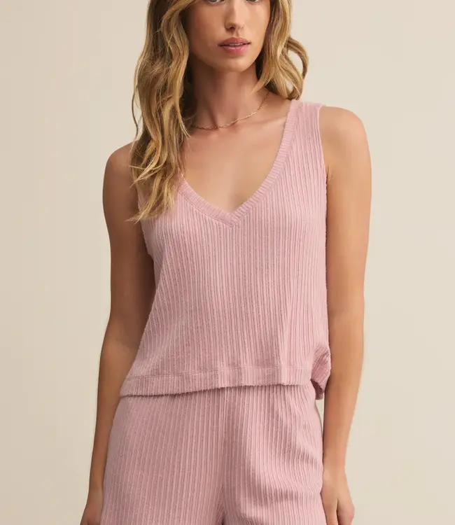 Sloane V-neck Rib Tank